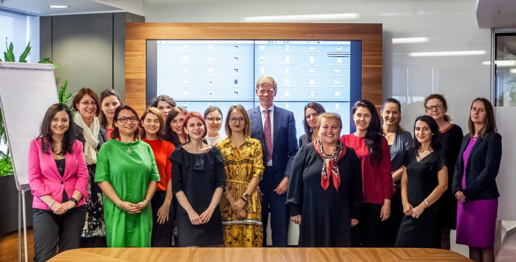 GWPR Romania Gather at Bank Romania