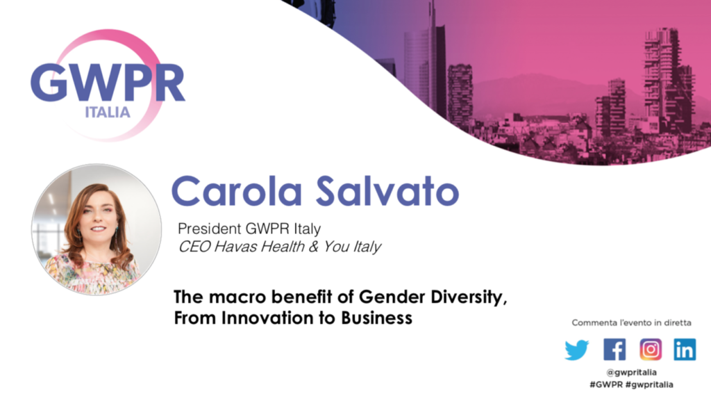 GWPR Italy Talk Gender Diversity