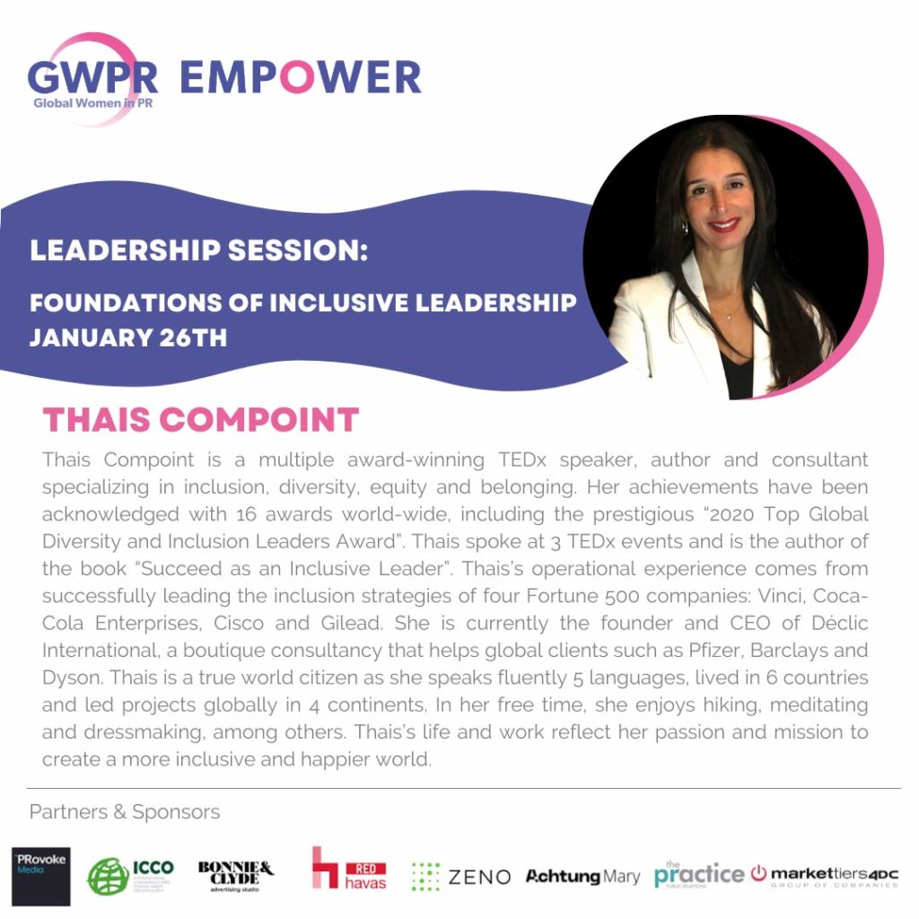 Thais Compoint GWPR Empower Foundations of Inclusive Leadership
