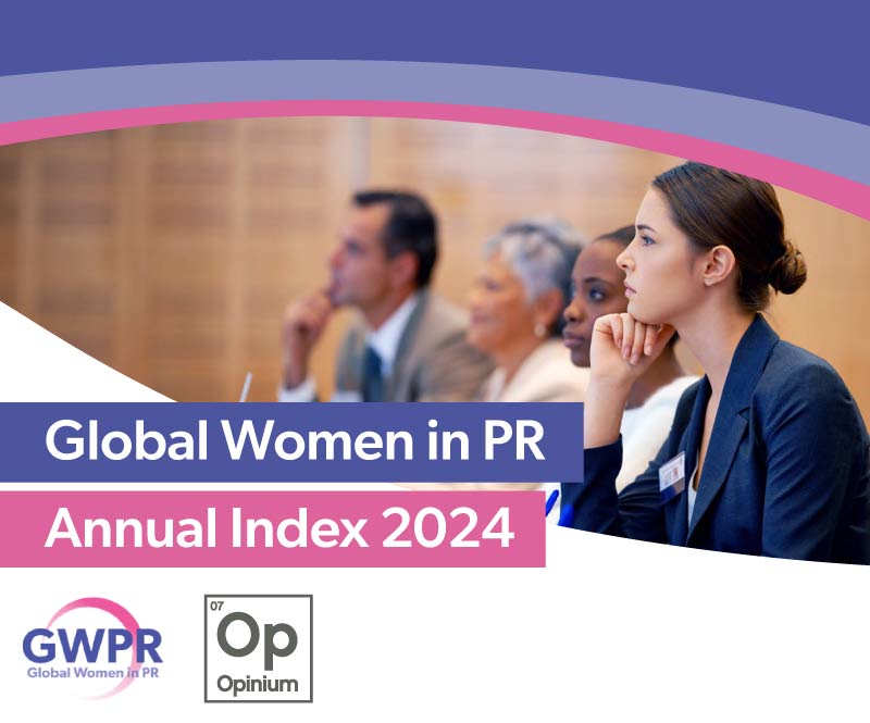 Global Women in PR Annual Index 2024 call for responses