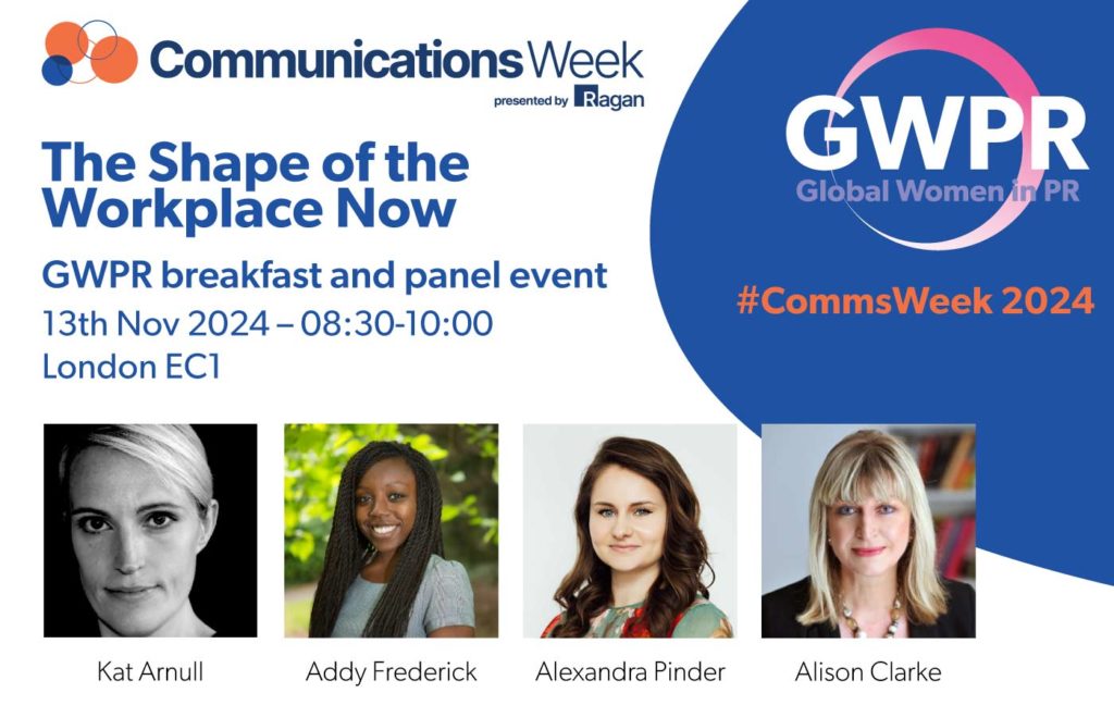 GWPR Communications Week 2024 breakfast and panel in London