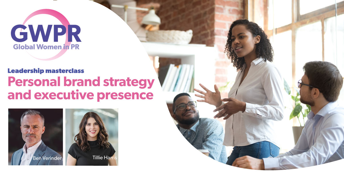 Join PR demography and behavioural science expert Ben Verinder and social anthropologist and executive coach Tillie Harris as they lead a masterclass on personal brand strategy and executive presence.