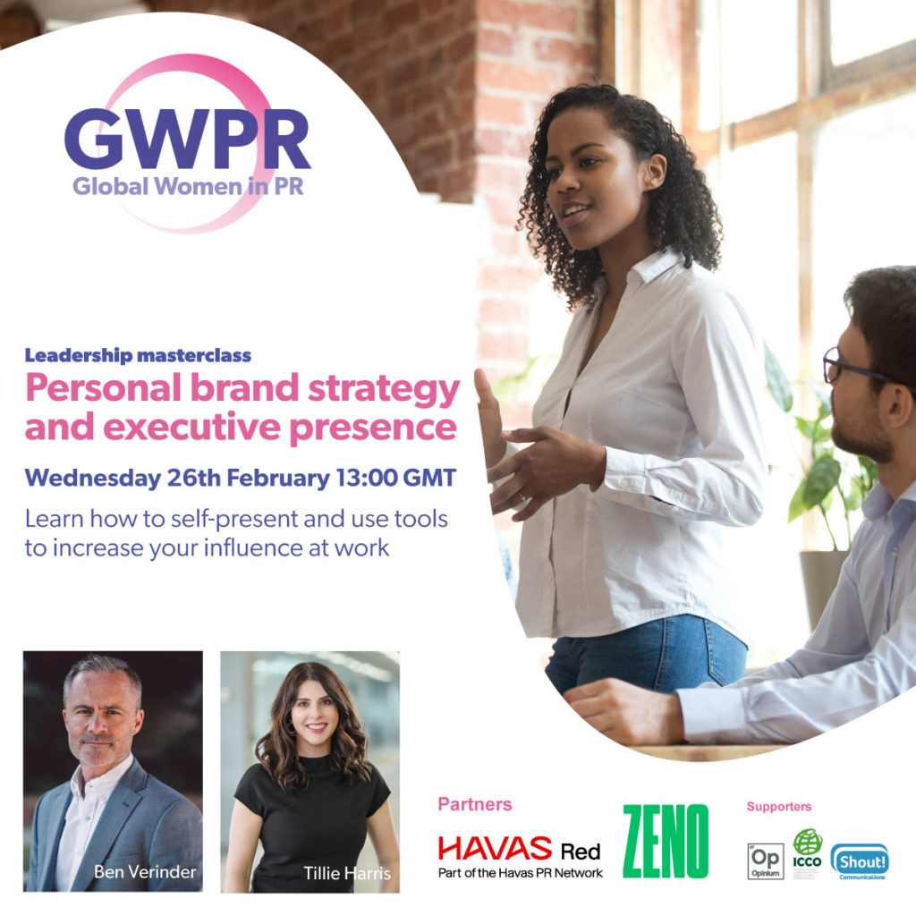 This 45-minute session on 26 February will help you think through how you self-present and provide tools to increase your influence at work.