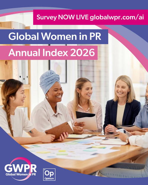 Global Women in PR Annual Index 2026 survey open