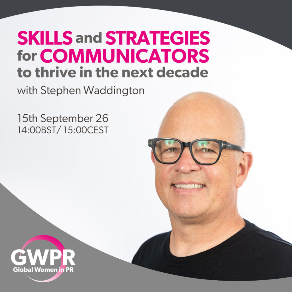 Skills and strategies for communicators with Stephen Waddington